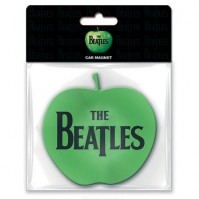 The Beatles Official Rubber Car Magnet Apple Records Fridge John Paul George