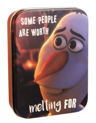 Olaf Frozen Some People Are Worth Melting For Collectors Tin Box Official Disney