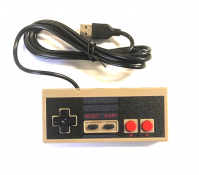 Replica Nes Nintendo USB Controller Classic Style Brown Gamepad For PC / MAC / Laptop / Tablet