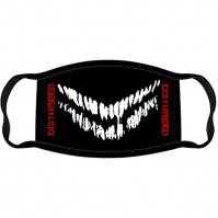 Disturbed Official Black Mouth Adult Face Covering Mask Reusable Wash