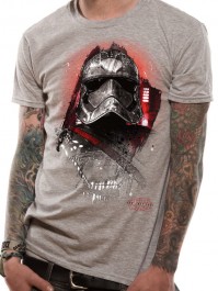 Star Wars The Last Jedi Captain Phasma Official Unisex Grey T-Shirt Mens Womens Small