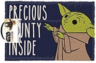 Star Wars Official The Mandalorian Precious Bounty Inside Door Mat Non Slip Yoda