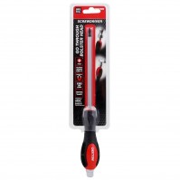 Go Through Bolster Head Screwdriver Pozi Positive Magnetic Tool 150mm