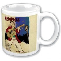 Elvis Presley Memphis Coffee Fan Gift Boxed Mug Tea Cup Early Guitar Official