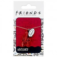 Friends Official You're My Lobster Silver Plated Charm Necklace Phoebe Rachel