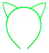 Green Cat Ears Head Band Headwear Hair Accessories Hairbands Party Birthday Halloween