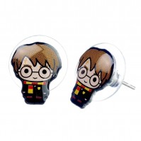 Harry Potter Official Chibi Harry Stud Earrings Hogwarts Gryffindor Jewellery