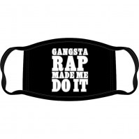 Ice Cube Official Gangsta Rap Black Adult Face Covering Mask Reusable Wash