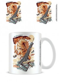 Ilustrata Official Kaijussant Ceramic Tea Coffee Mug Cup Novelty Funny Funky