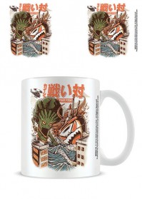 Ilustrata Official Food Fight Ceramic Tea Coffee Mug Cup Novelty Funny Funky