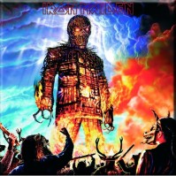 Iron Maiden Wicker Man Album Cover Metal Steel Fridge Magnet Official