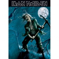 Iron Maiden Postcard  Benjamin Breeg Standard Official Band Music