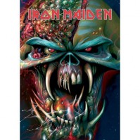 Iron Maiden Postcard Final Frontier Standard Official Band Music