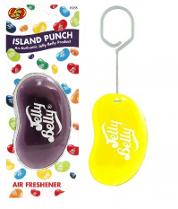 Jelly Belly Bean Island Punch + Lemon Drop 3D Car Home Air Freshener Fragrance