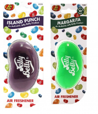 Jelly Belly Bean Island Punch + Margarita 3D Car Home Air Freshener Fragrance
