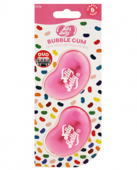 Jelly Belly Bubblegum Mini Vent 3D Gel Duo Pack Air Freshener Car Fragrance