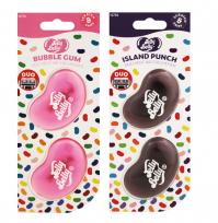 Pack Of 2 Jelly Belly Bubblegum And Island Punch Mini Vent 3D Gel Duo Pack Air Freshener Car