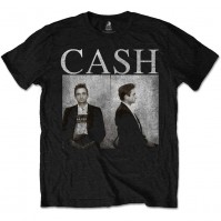 Johnny Cash Mens Short Sleeve T-Shirts Mug Shot Official Merchandise S