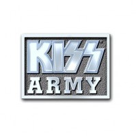 KISS Army Block Band Logo Metal Pin Badge Brooch Album Official Product