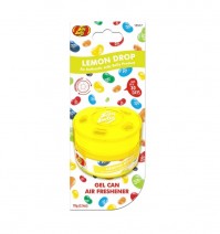 Lemon Drop Jelly Belly Bean Gel Can Car Home Air Freshener Sweet Smell Scent