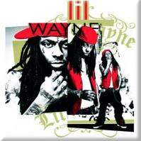 Lil Wayne Red Cap White Fridge Magnet Album Metal Steel Band Logo Gift Official