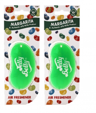 Pack Of 2 Jelly Belly Bean Margarita 3D Car Home Office Air Freshener Fragrance