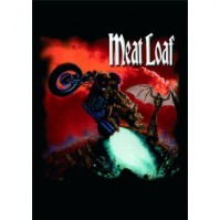 Meatloaf Bat Out Of Hell Postcard Standard Band Music Official