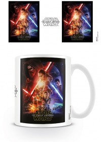 Star Wars Episode VII One Sheet Coffee Tea Mug Official Ceramic Disney