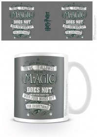 Harry Potter Wands Out Use Magic Coffee Boxed Gift Mug Cup Movie Wizard Official