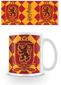Harry Potter Gryffindor Crest Logo Hogwarts Spells Boxed Gift Mug Cup Official
