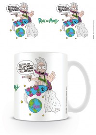 Rick And Morty El Ricko Novelty Character Coffee Mug Drinks Tea Cup Boxed