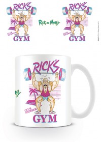 Rick And Morty Ricks Gym Novelty Character Coffee Mug Drinks Tea Cup Boxed