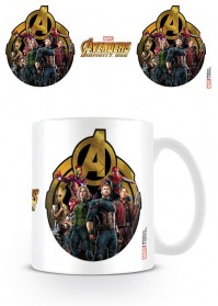 Avengers Infinity War Heroes United Coffee Mug Tea Drinks Official