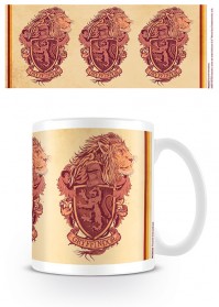 Harry Potter Official Gryffindor Lion Ceramic Mug Tea Coffee Crest Badge Hogwarts