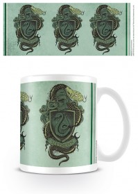 Harry Potter Official Slytherin Snake Ceramic Mug Tea Coffee Crest Badge Hogwarts