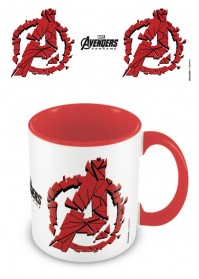 Marvel Comics Official Avengers Endgame Shattered Logo Ceramic Mug Tea Coffee Cup