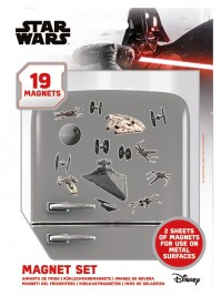 Star Wars Death Star Battle Multicoloured 19 Piece Fridge Magnet Set Official