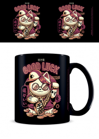 Lucky Cat Mug Ceramic Tea Black Coffee Cup Funny Funky Japan Official Ilustrata 