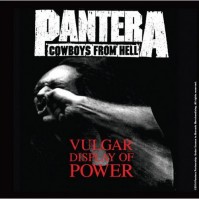 Pantera Cowboys From Hell Single Coaster Cork Drinks Band Official Merchandise