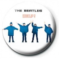 The Beatles Help! Photo 25mm Button Pin Badge Official McCartney Lennon Retro