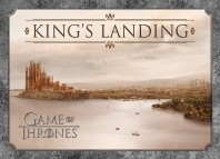 Game Of Thones King's Landing Postcard 10cm x 15cm  TV Official Product