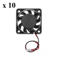 10 x 4cm 40mm PC Fan Silent Cooling Heat Sink Computer Case 5V 2 Pin Wire Mini Black