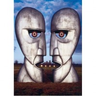 Pink Floyd The Division Bell Talking Metal Heads Album Cover Postcard Official
