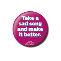 Hey Jude Lyrics By Lennon & McCartney Pin Badge The Beatles Official