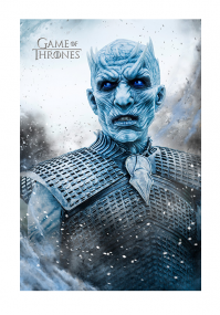 Game of Thrones Night King Large Wall Poster White Walker Jon Snow Official 