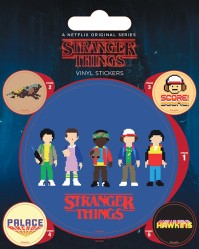 Stranger Things Official Arcade 5 Vinyl Stickers Decals Eleven Upside Down