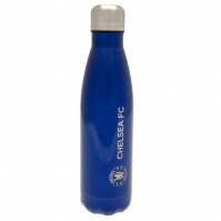 Chelsea Travel Bottle Football Club Blue Silver Stainless Steel Vacuum Official