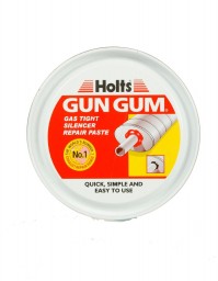 Holts Gun Gum Gas Tight Silencer Repair Paste Quick Easy Seals Tub Car Van 200g