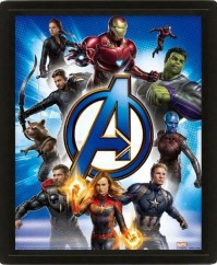 Marvel Comics The Avengers Endgame To Action Official 3D Lenticular Poster Picture