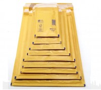 10 x Gold Padded Envelopes Bubble Padded Packaging 1/A 12 x 18 cm Mail Postal